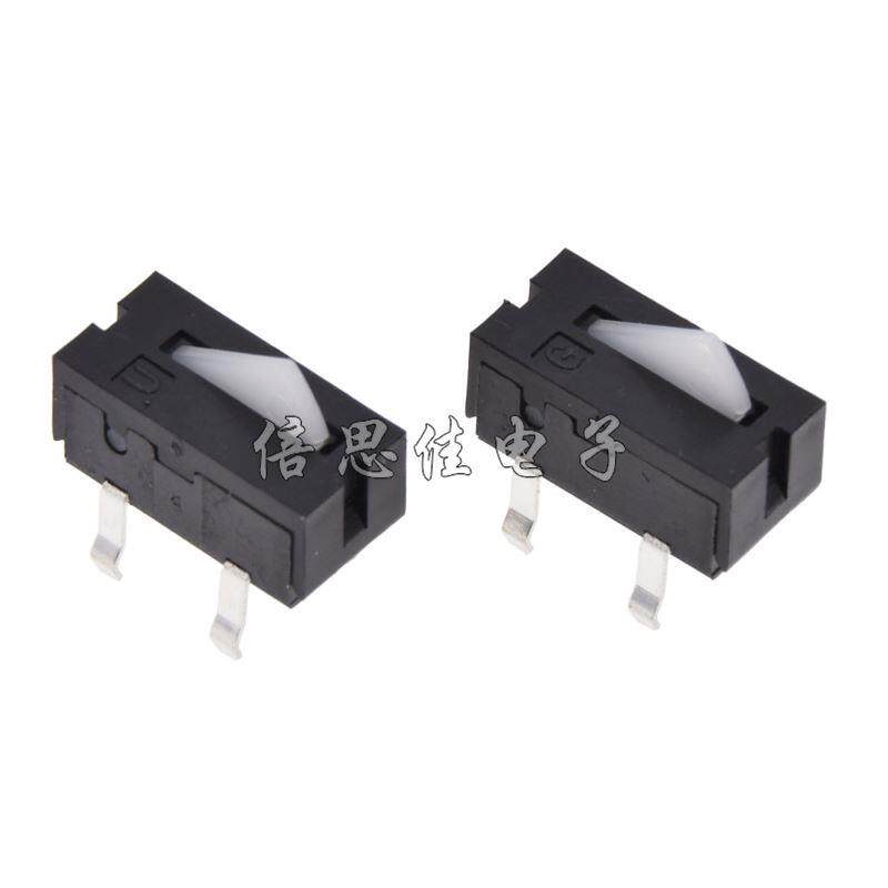 微型开关 限位开关 HD-08 LS-1-105 4脚直插 带柱 微动开关 环保