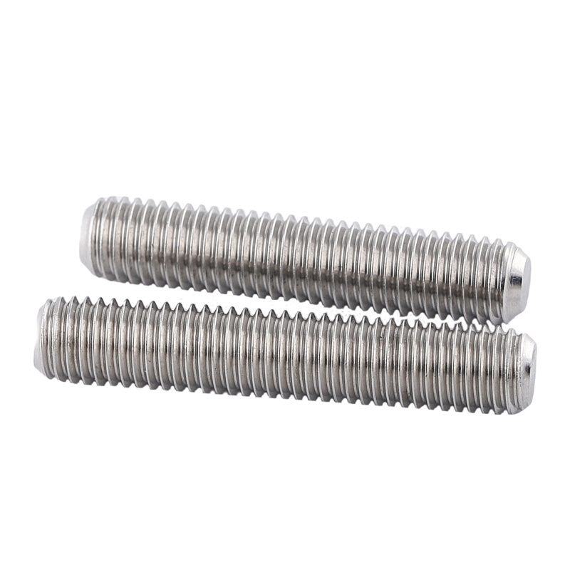 。304不锈钢丝杆全螺纹牙棒通丝螺杆无头螺栓螺柱牙条M3M4M5M6M8M