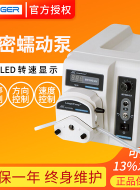 。保定兰格BT300/600-2J小型实验室蠕动泵大流量精密耐酸碱恒流泵
