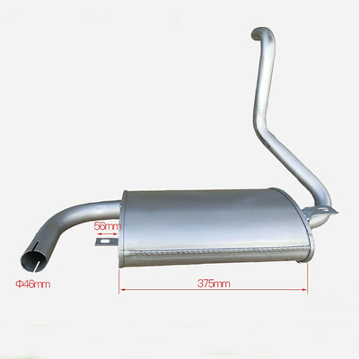 。叉车排气管消声器消音器减音器配新柴490适用合力H2000 3-3.5吨
