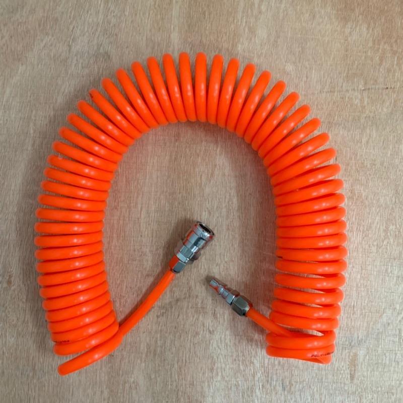 伸缩弹簧管PU气管 金牛牌 柏斯牌 风管 软管气泵管 接头