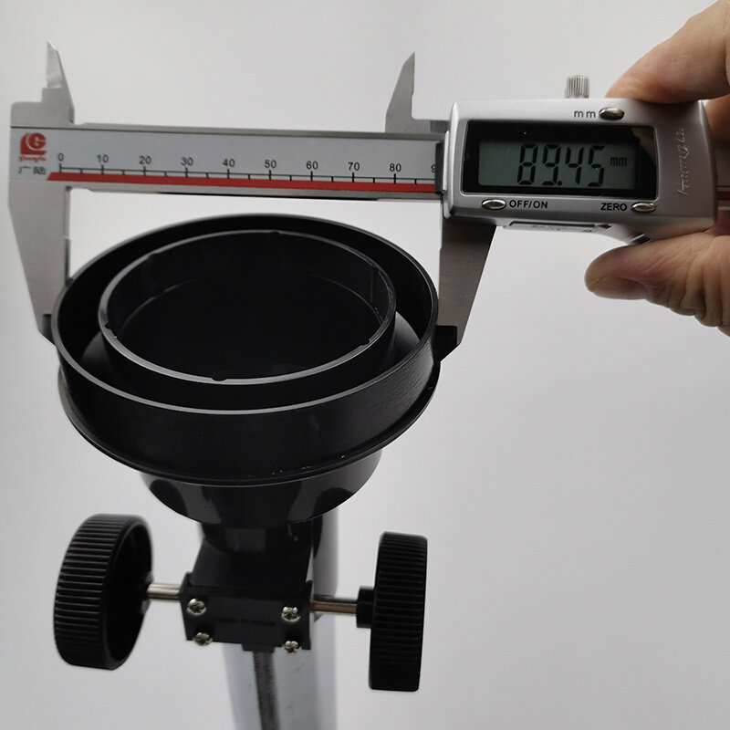 。90mm调焦座DIY自制折射天文望远镜可接1.25英寸天顶镜目镜AR009