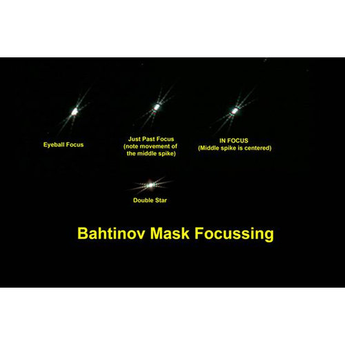 。天文深空摄影相机用对焦鱼骨板 多型号可选bahZtinov foucs mas