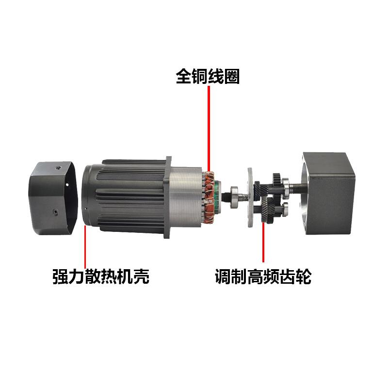 天宇机电热销调速减速120W瓦250W小中型单相电机齿轮可调220V380V