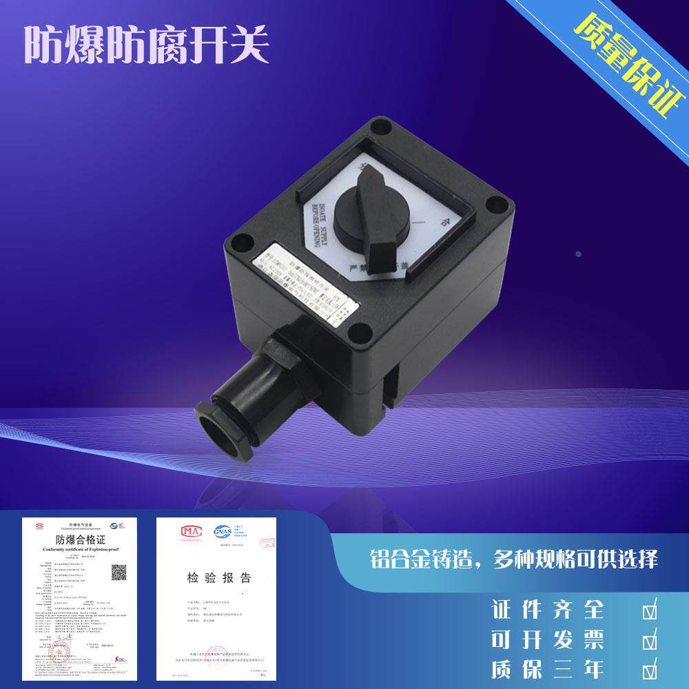 防爆防腐照明开关 8030 防爆控制开关防爆开关主令控制器工程开关