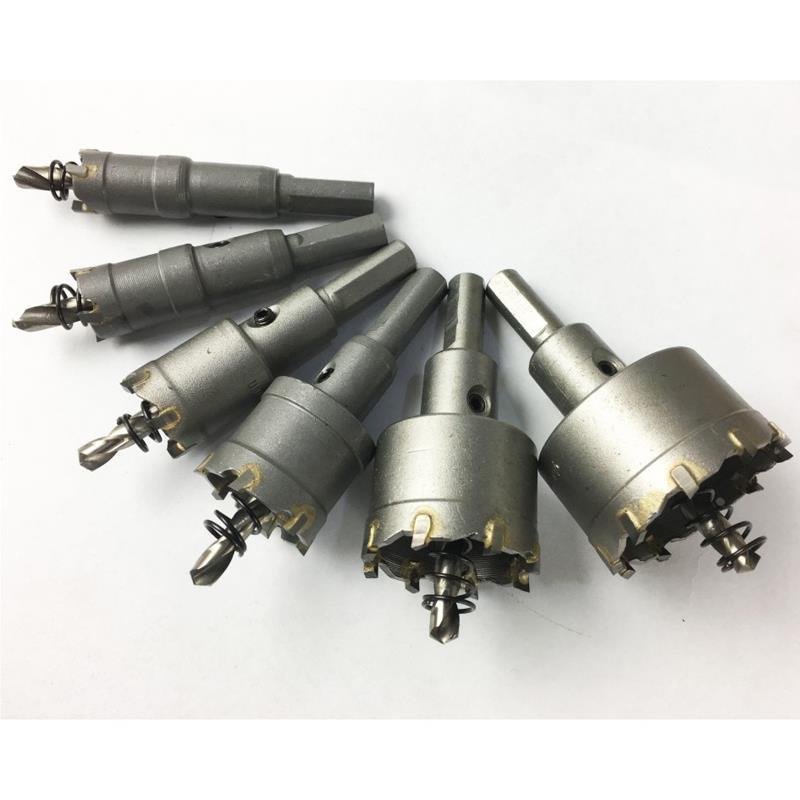 SD/胜达工具 钨钢头圆孔 合金钢开孔器 铁板钻孔器薄金属板打孔钻