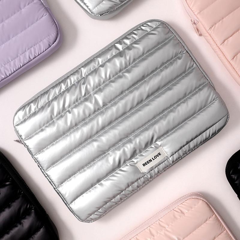 新款星辉电脑内胆包 13.3寸/14寸电脑包 绗缝羽绒布笔记本电脑包