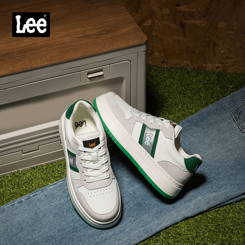 Lee官方新款男士休闲板鞋