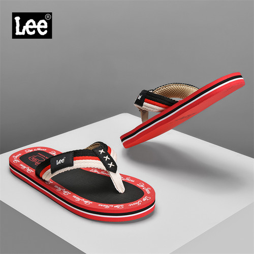 lee官方新款人字拖男夏季