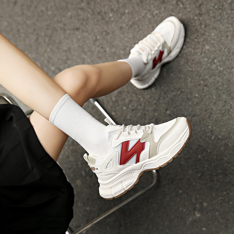 NEW BOLUNE/新百伦女鞋运动男跑步鞋软底轻便透气网面鞋2025新款