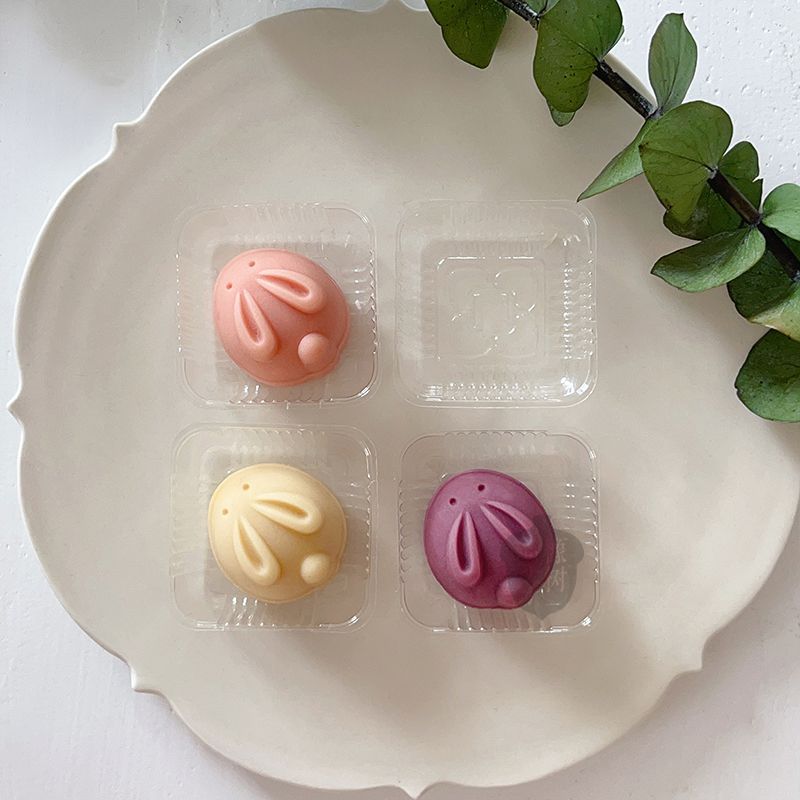 迷你立体小兔子中秋节月饼模20g中式兔年春节绿豆糕模具