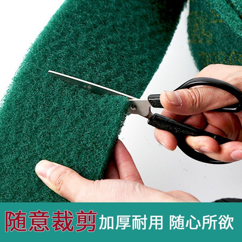 加厚工业百洁布金刚砂不锈钢拉丝布打磨除锈铁板去污厨房清洁刷锅