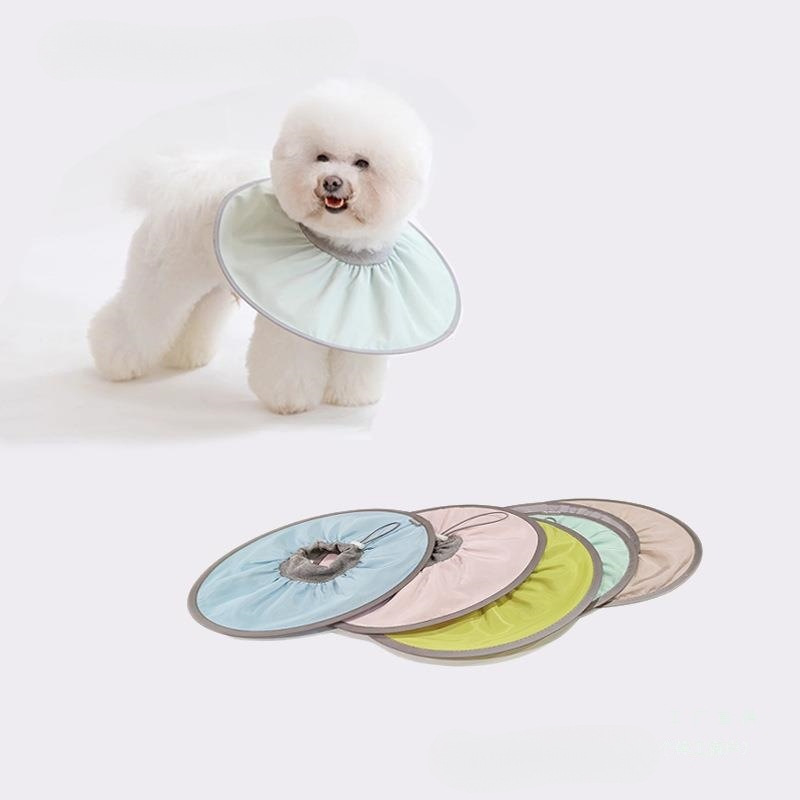 圈舔影响耻辱狗狗吃饭绝育宠物防防水不犬项圈软圈伊丽莎 水绿