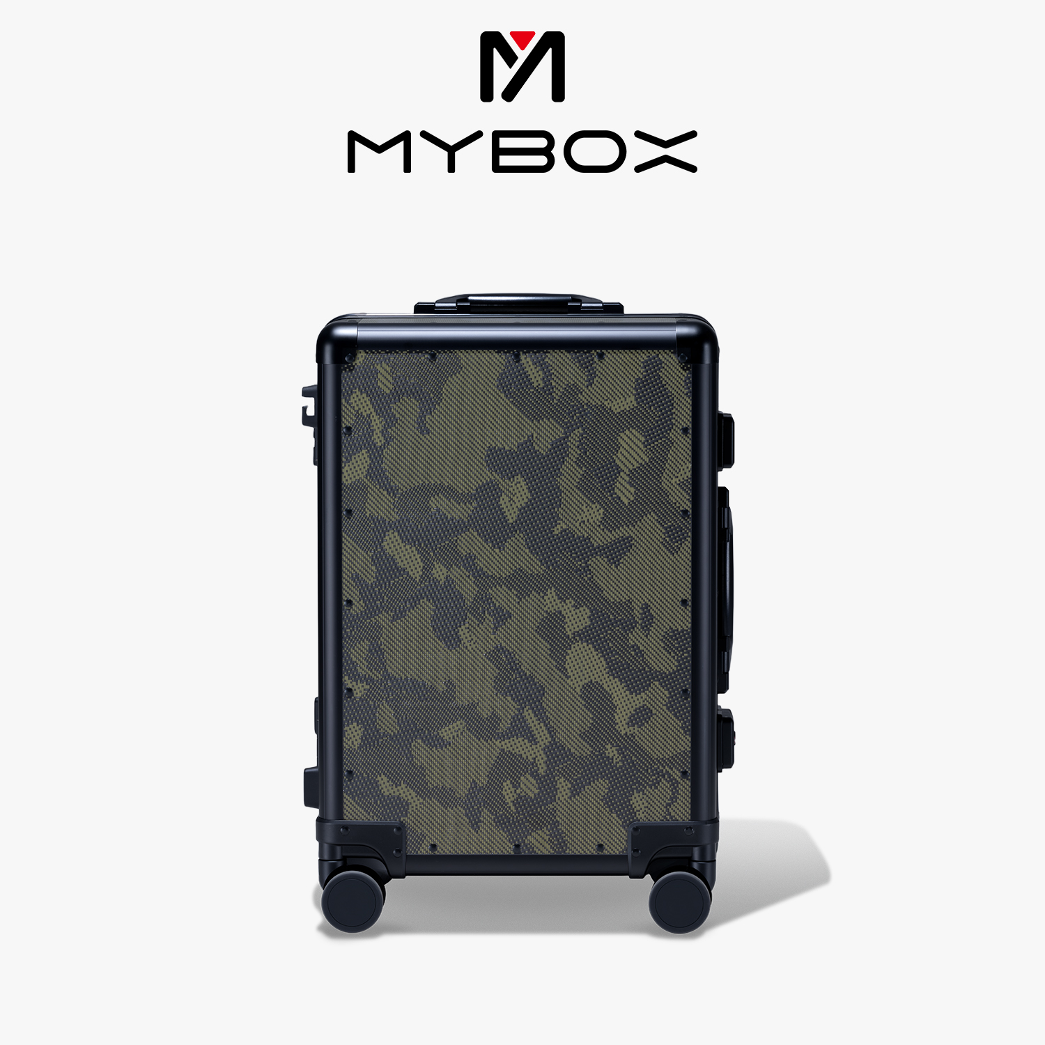 【迷彩碳纤维】20寸登机行李箱