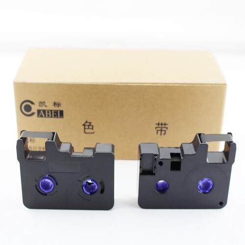 凯标线号机C-180E C-180T 凯标线号机黑色色带KB-18BK 凯标贴纸