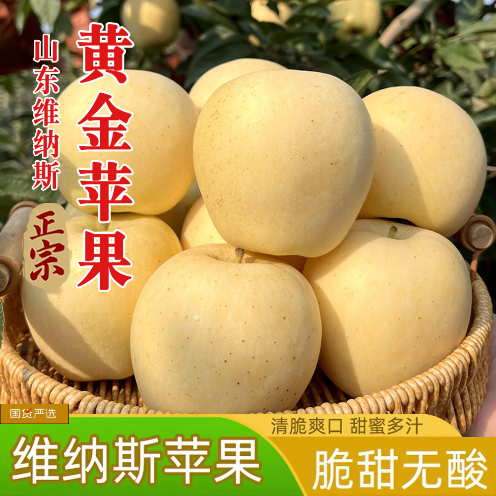 奶油富士正宗山东维纳斯黄金苹果牛奶脆甜多汁新鲜水果当季整箱,水产肉类/新鲜蔬果/熟食,苹果,淘宝优惠券,粉丝福利购,淘宝优惠卷