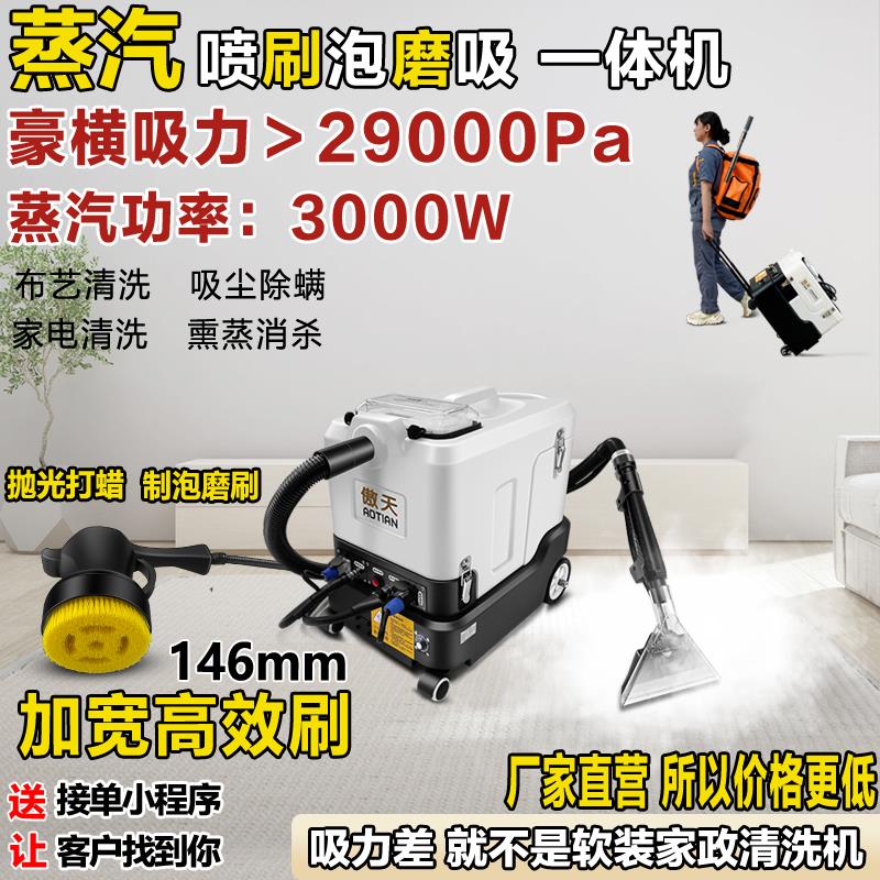 地毯清洗机沙发窗帘床垫酒店布艺喷抽一体多功能家用小型清洁机器