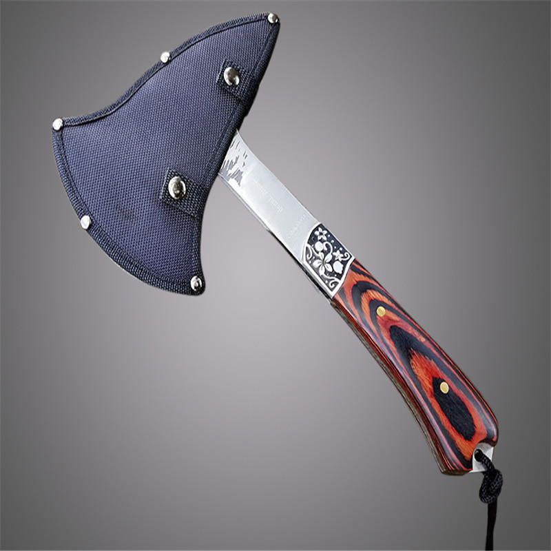 斧头刀户外手斧开山大砍多功能劈柴斧子刀具防身砍刃斧