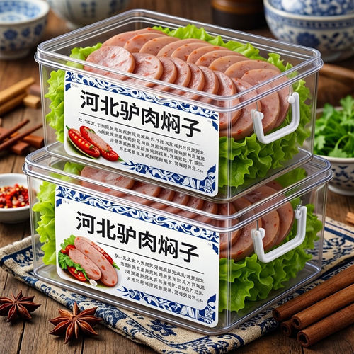 正宗河北定州驴肉焖子老字号官方旗舰店熟食