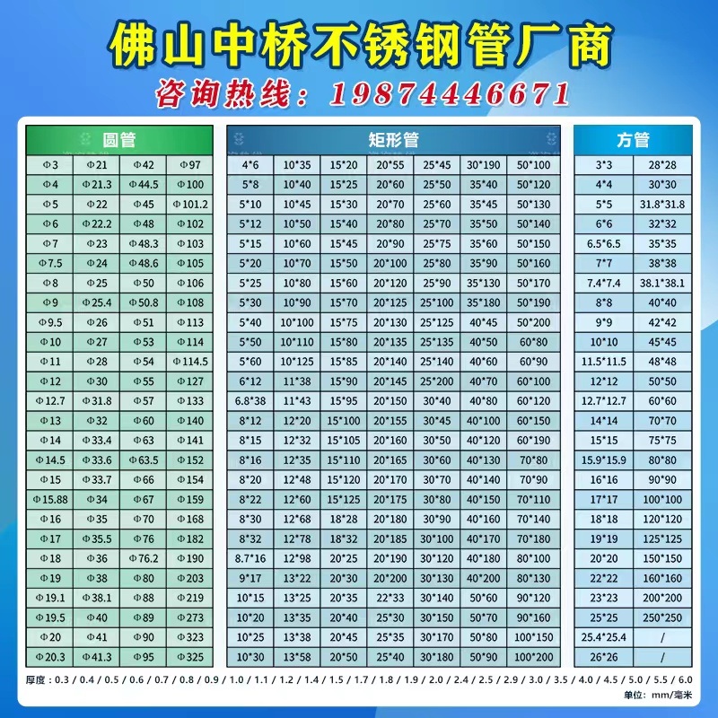 201/304不锈钢管大管168/203/219/254/273/325/377/426mm薄壁圆管
