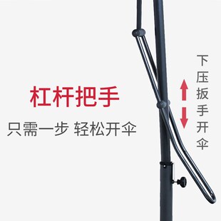 户外遮阳伞庭院伞大号室外大太阳伞户外大遮阳伞保安岗亭伞扳手伞