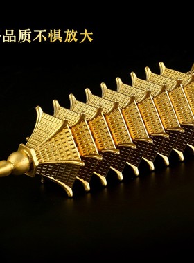 铜文昌塔摆件工艺品9层13层文昌塔办公室书桌书房桌面装饰品