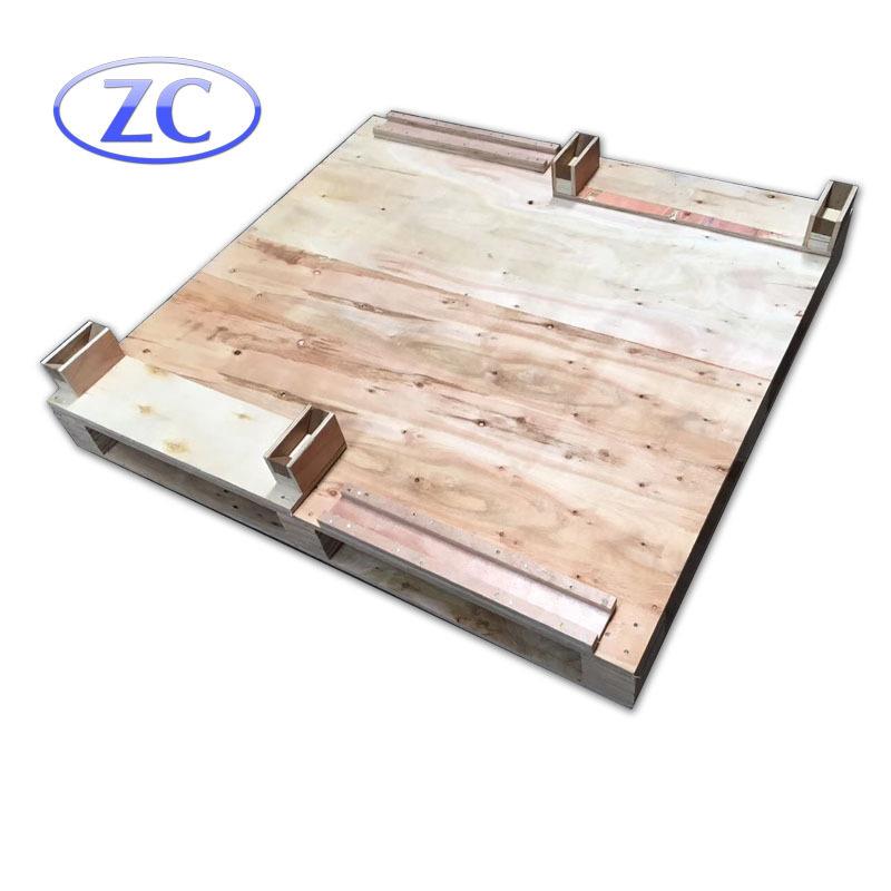 厂家实木托盘垫仓板叉车杂木栈板铲车底托货物防潮板松木卡板