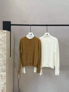 海燕家高端线 100拉毛山羊绒柔软开衫S1372