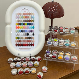 120 甲油胶101 悠梨小富崽100色幼崽套胶美甲店专用2024年新款 罐装