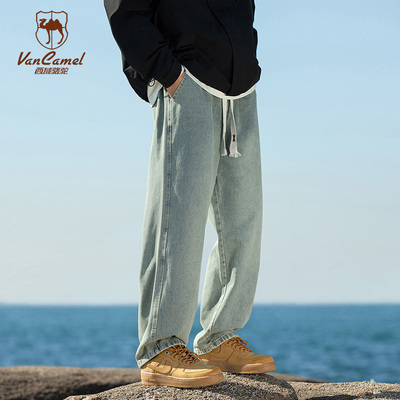 【清仓裤子合集】西域骆驼多款牛仔裤男女同款户外休闲工装裤