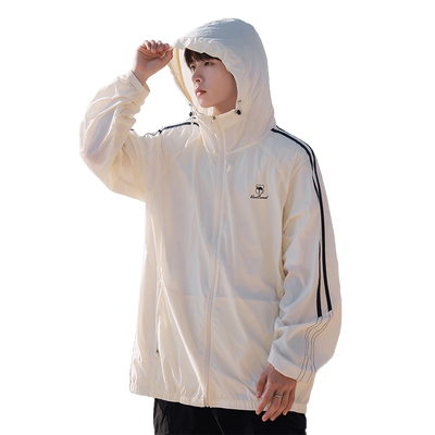 西域骆驼冰丝防晒衣外套男防晒服