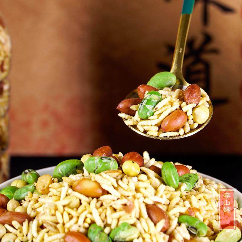 湖南浏阳炒米黄豆炒糯米 泰国风味炒米乡里八宝炒米500克袋装包邮,零食/坚果/特产,膨化食品,淘宝优惠券,粉丝福利购,淘宝优惠卷