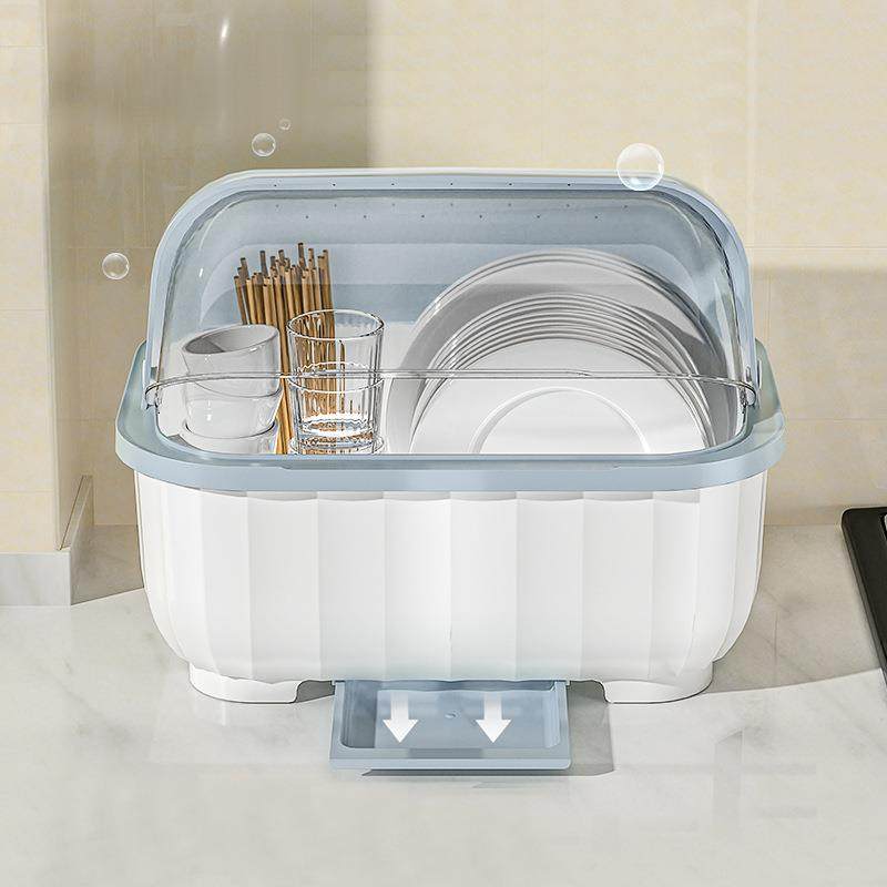 碗筷收纳盒碗柜带盖装餐具碗盘箱放碗家用置物厨房碗架沥水碗碟架,厨房/烹饪用具,碗架,淘宝优惠券,粉丝福利购,淘宝优惠卷