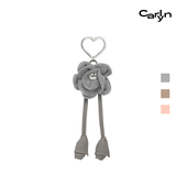 FLOWER Carlyn KNIT CHARM迷你礼物女士包袋配件包包配饰钥匙扣