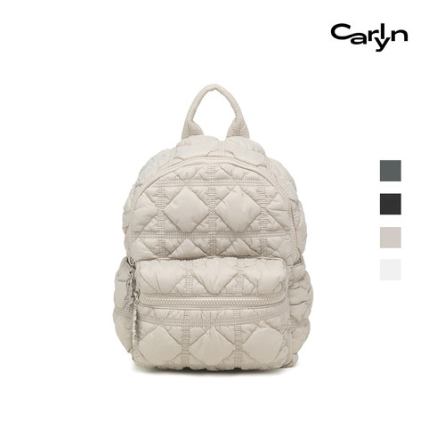 Carlyn MELLOW圣诞礼物韩国2025新款经典衔缝设计云朵手提双肩包