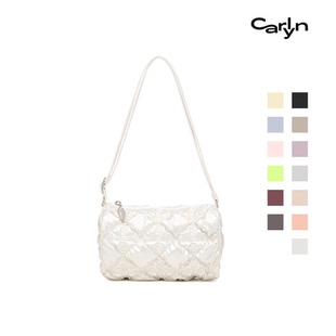 【易梦玲同款】Carlyn KIRA 2025新款迷你韩国设计褶皱云朵包肩带
