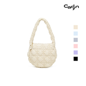 虞书欣同款 Carlyn SOFT M新年礼物中号韩国爆款 褶皱云朵斜挎