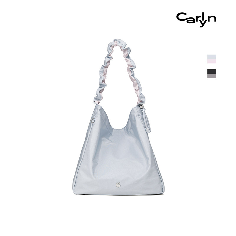 Carlyn RUSS MORE ECOBAG 26夏季新款韩国Hobo珠光斜挎垃圾袋