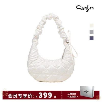 Carlyn MAVE夏季月牙包韩国云朵包休闲手提单肩斜挎女包上班通勤