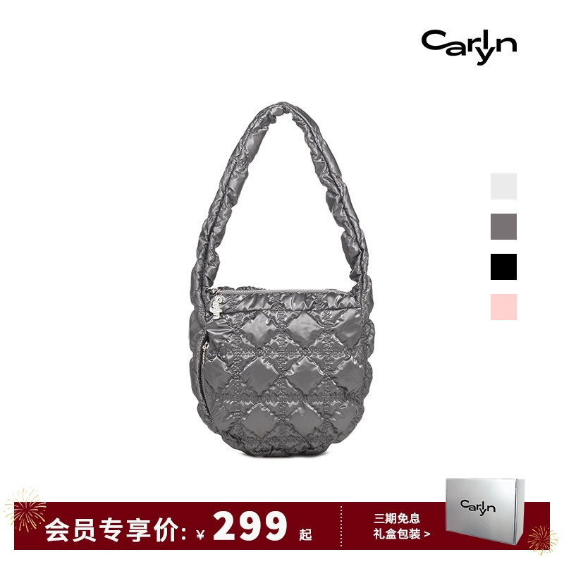 Carlyn NEW SOFT M中号新款褶皱云朵包单肩手提斜挎包包上班通勤