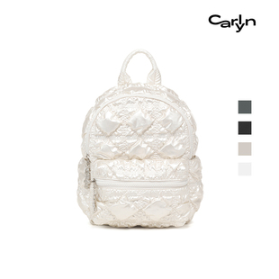 Carlyn MELLOW韩国2025新款经典衔缝设计云朵手提轻便可爱双肩包