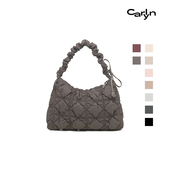 Carlyn LANE新年礼物大号韩国翻盖邮差hobo褶皱云朵斜挎手提包