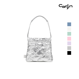 Carlyn MINI迷你垃圾袋韩国小众设计刺绣百搭云朵单肩手提包 TWEE