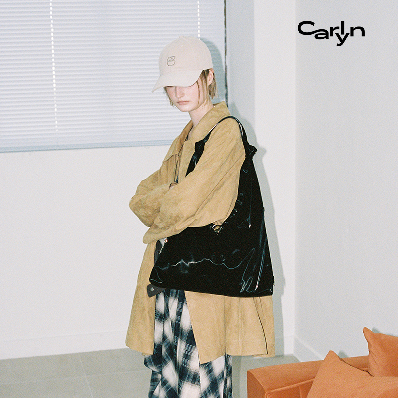 Carlyn CUSHY BABE大号韩国经典大容量HOBO包手提单肩包托特包