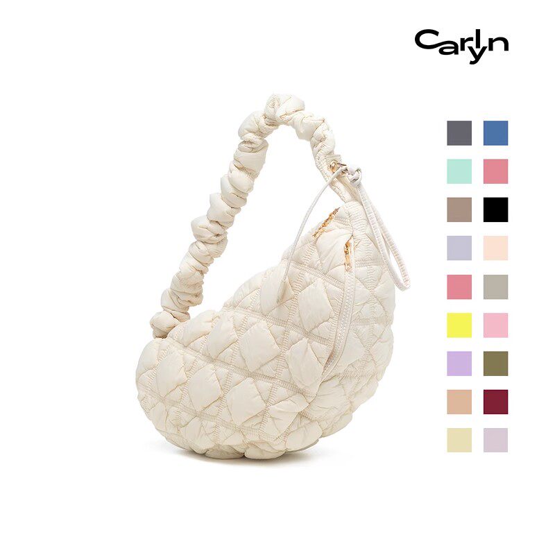 【直播】Carlyn COZY M中号韩国云朵饺子马鞍包单肩包