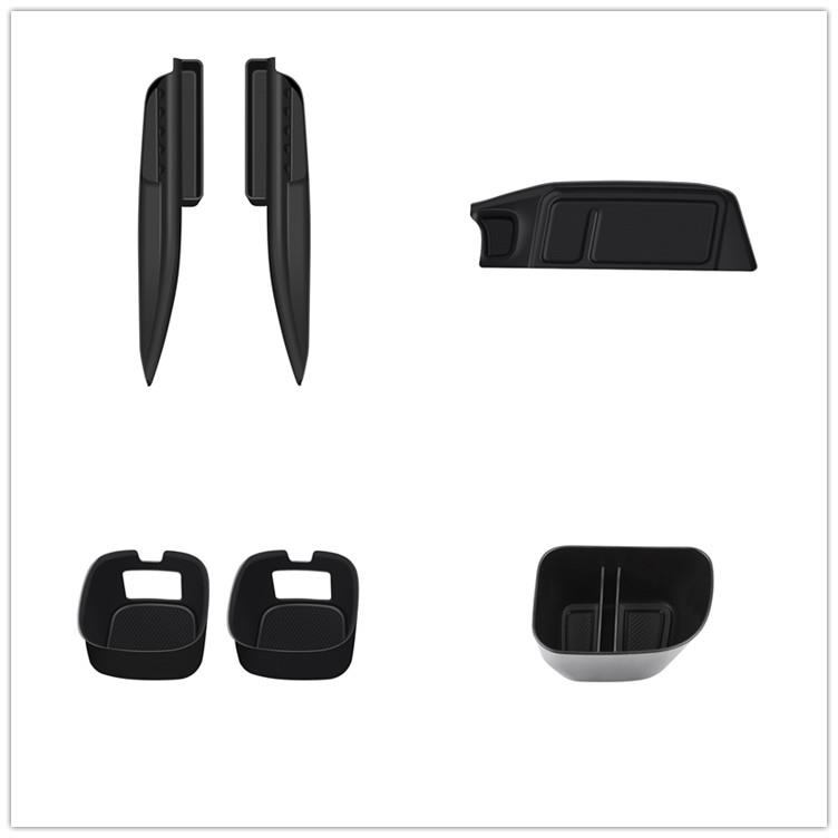 适用toyota sienta10系中控台垫水杯槽车门储物盒加装防滑垫改装