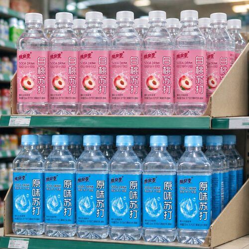 苏打水整箱24瓶*350ml0糖0脂0卡无气弱碱性饮料非矿泉饮用水特价