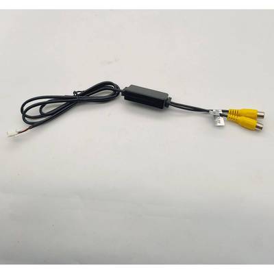 公版安卓大屏导航4P转CVBS车载导航视频输出到头枕屏吸顶机