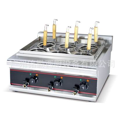 EH-688台式电热六头煮面炉烫面炉烫粉炉麻辣烫炉煮面机商用