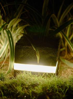 户外防水创意仿真石头灯花园小区售楼处装饰景观灯